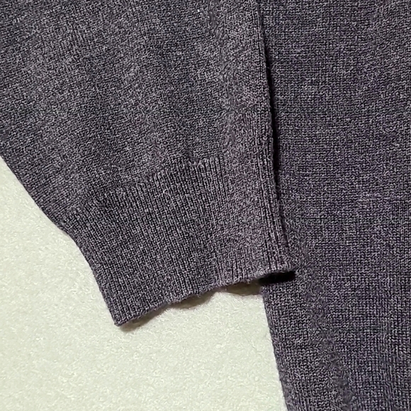 AXIST Men's Charcoal Gray V-Neck Long Sleeve Sweater - Size XXL‎ - Picture 3 of 11